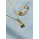 Love Lock Charm Necklace